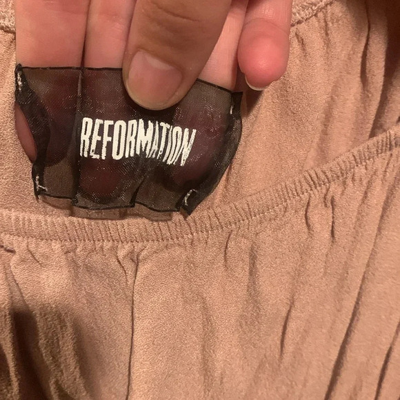 REFORMATION Laurent long sleeve blouse - Picture 2 of 7